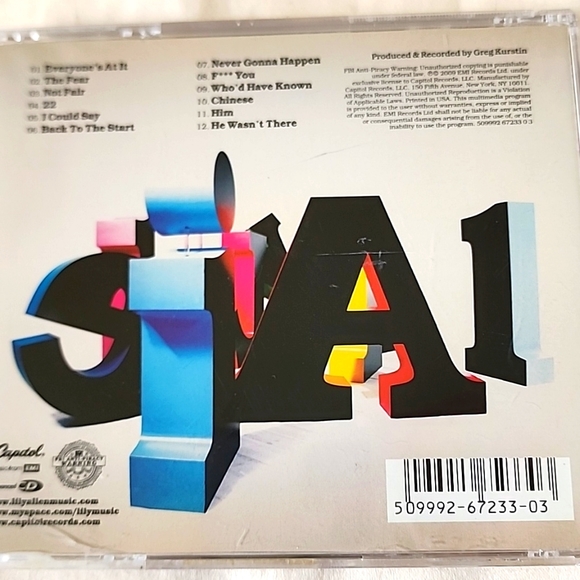 Lily Allen It's Not Me It's You CD - Picture 2 of 5